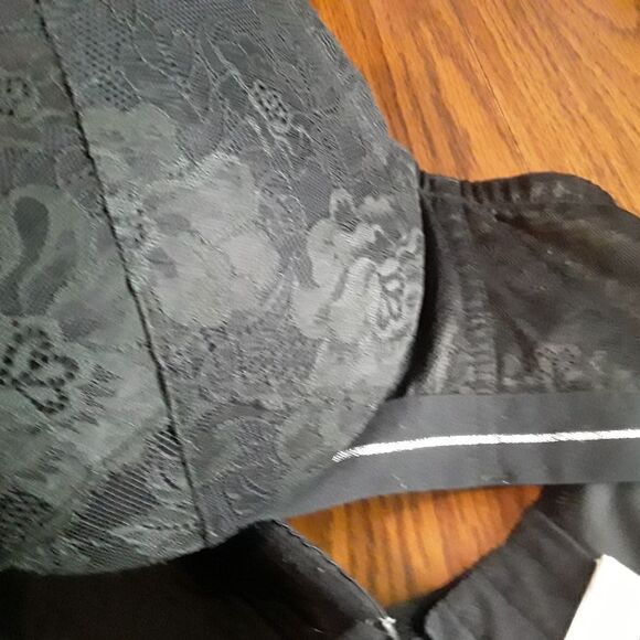 Cacique Bra Size 44DD Black Color - Picture 2 of 5